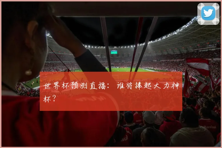 世界杯预测直播:谁将捧起大力神杯?