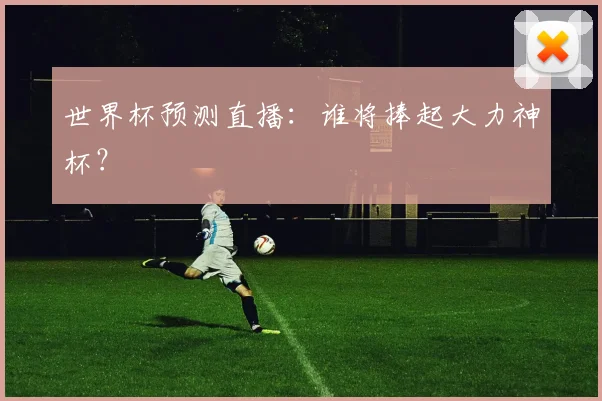 世界杯预测直播：谁将捧起大力神杯？